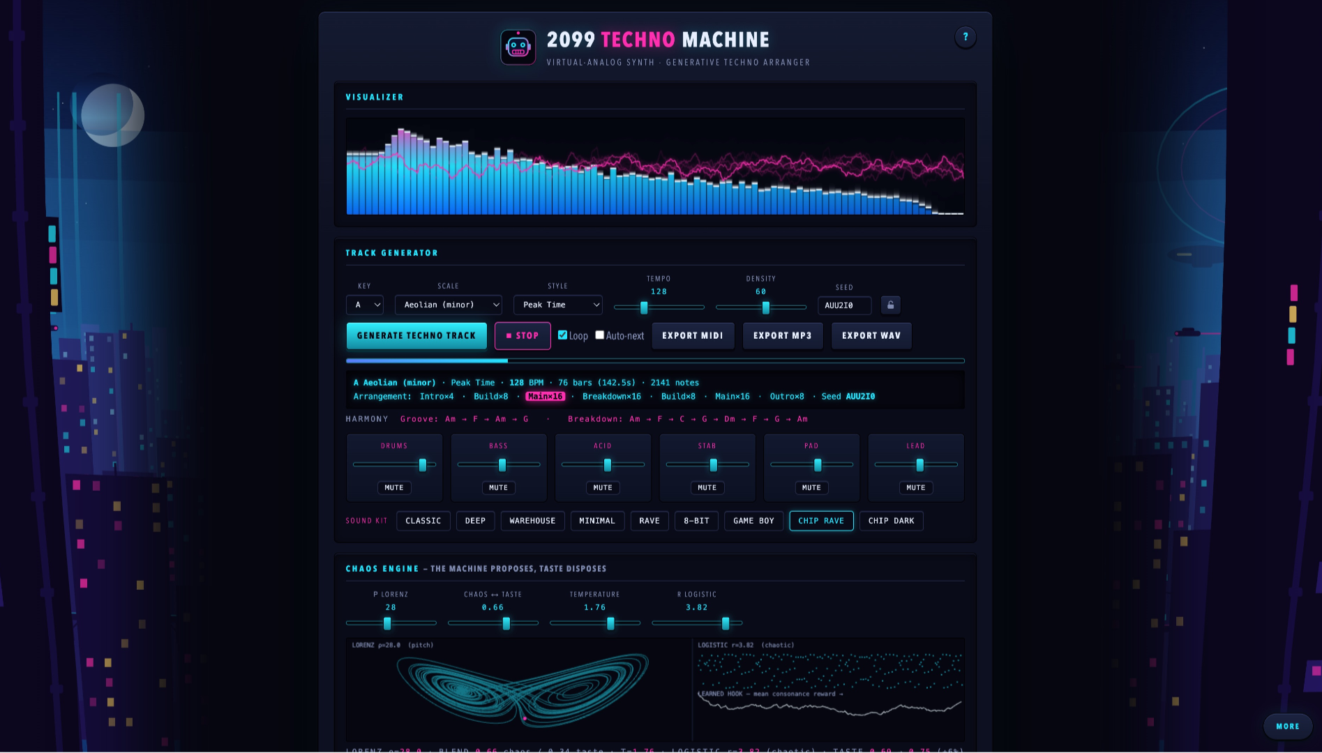 2099 Techno Machine screenshot